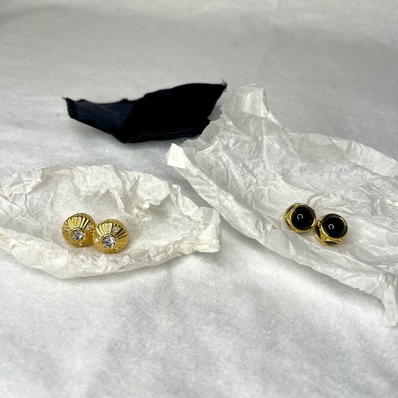 NWOT VTG Joan Rivers Classics Collection Gold Bracelet - Changeable End Charms - Picture 4 of 6